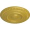 Ekena Millwork Artis Ceiling Medallion (Fits Canopies up to 6 7/8"), Hand-Painted Rich Gold, 15 3/4"OD x 1 3/8"P CM15ARRGS - alternate 3
